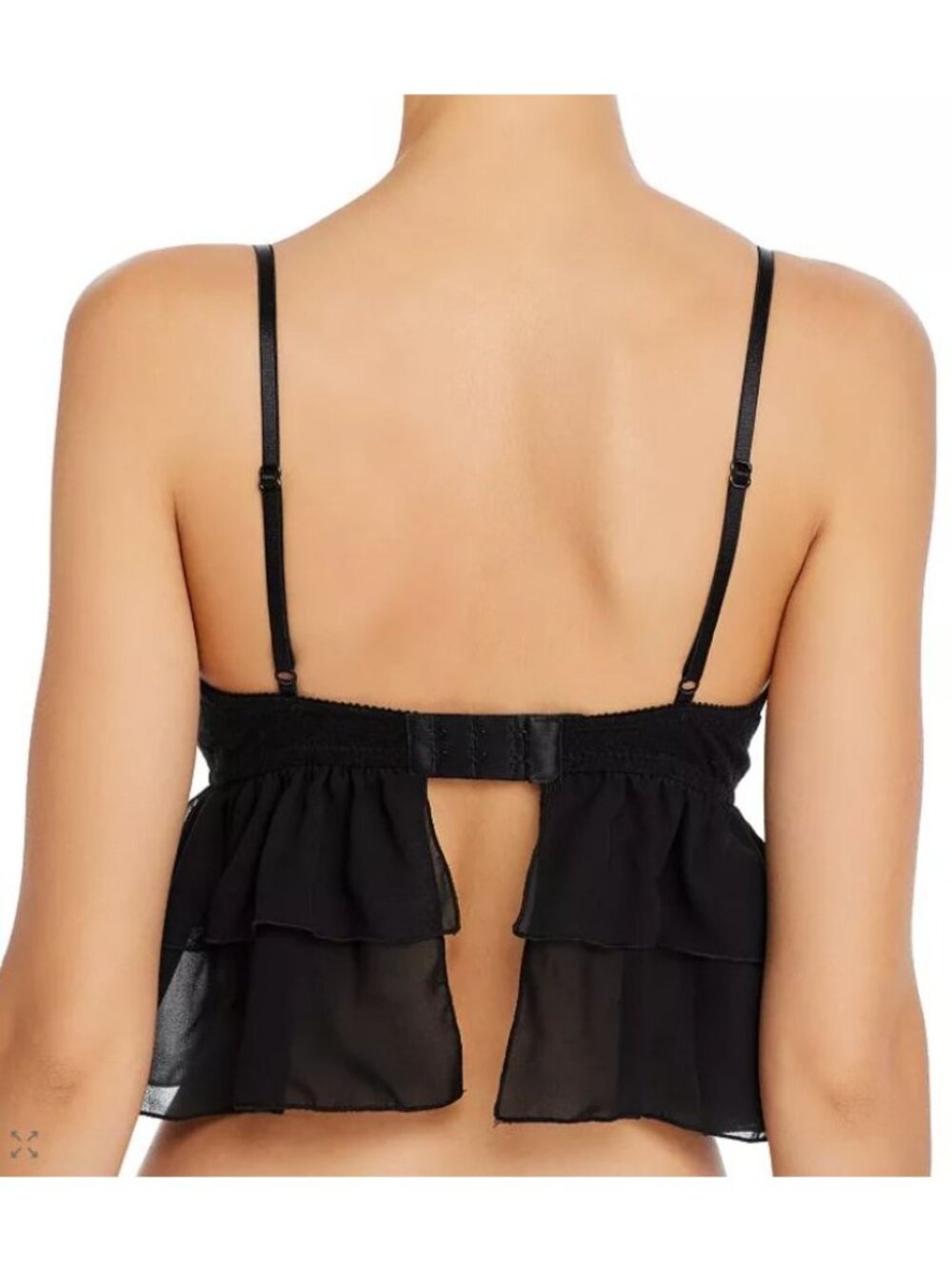 Hanky Panky Lindsi Lane Size Large Signature Lace Glam Cami NWT $89 Black Adjust - Picture 2 of 12